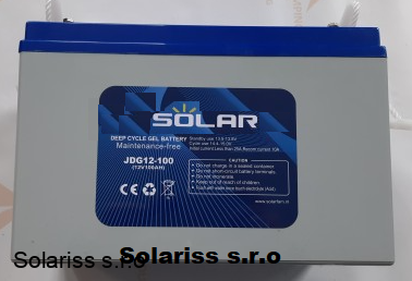 SOLAR Solarna bateria 100Ah