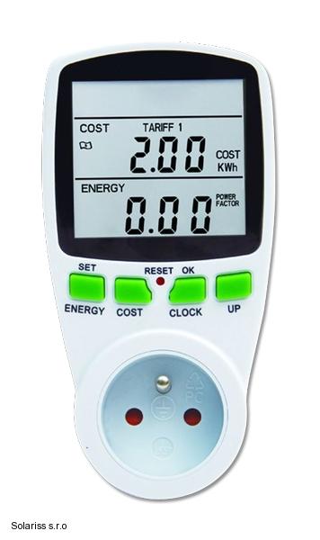 Digitální měřič spotřeby el. energie, DT25