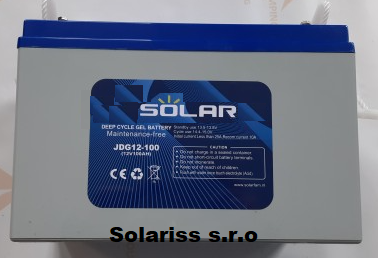 SOLAR Solarna bateria 100Ah