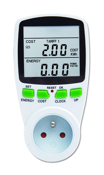 Digitální měřič spotřeby el. energie, DT25