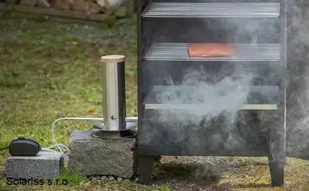 Generator dymu pre udiareň 300mm s nerezovým vrchnákom